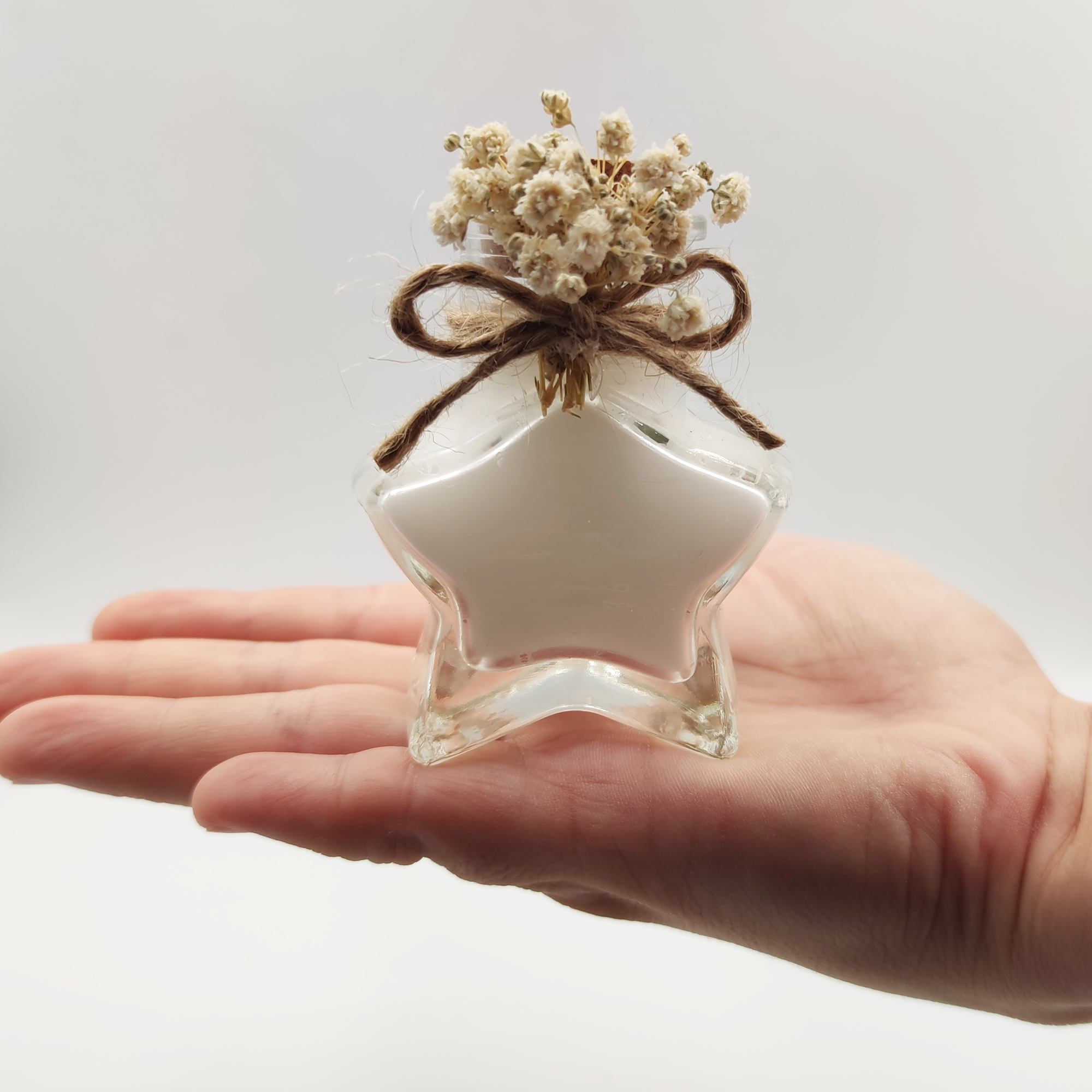 bomboniere matrimonio,  vetro a forma di stella candele profumate bomboniere battesimo, anni ragazzo, comunione, cresima