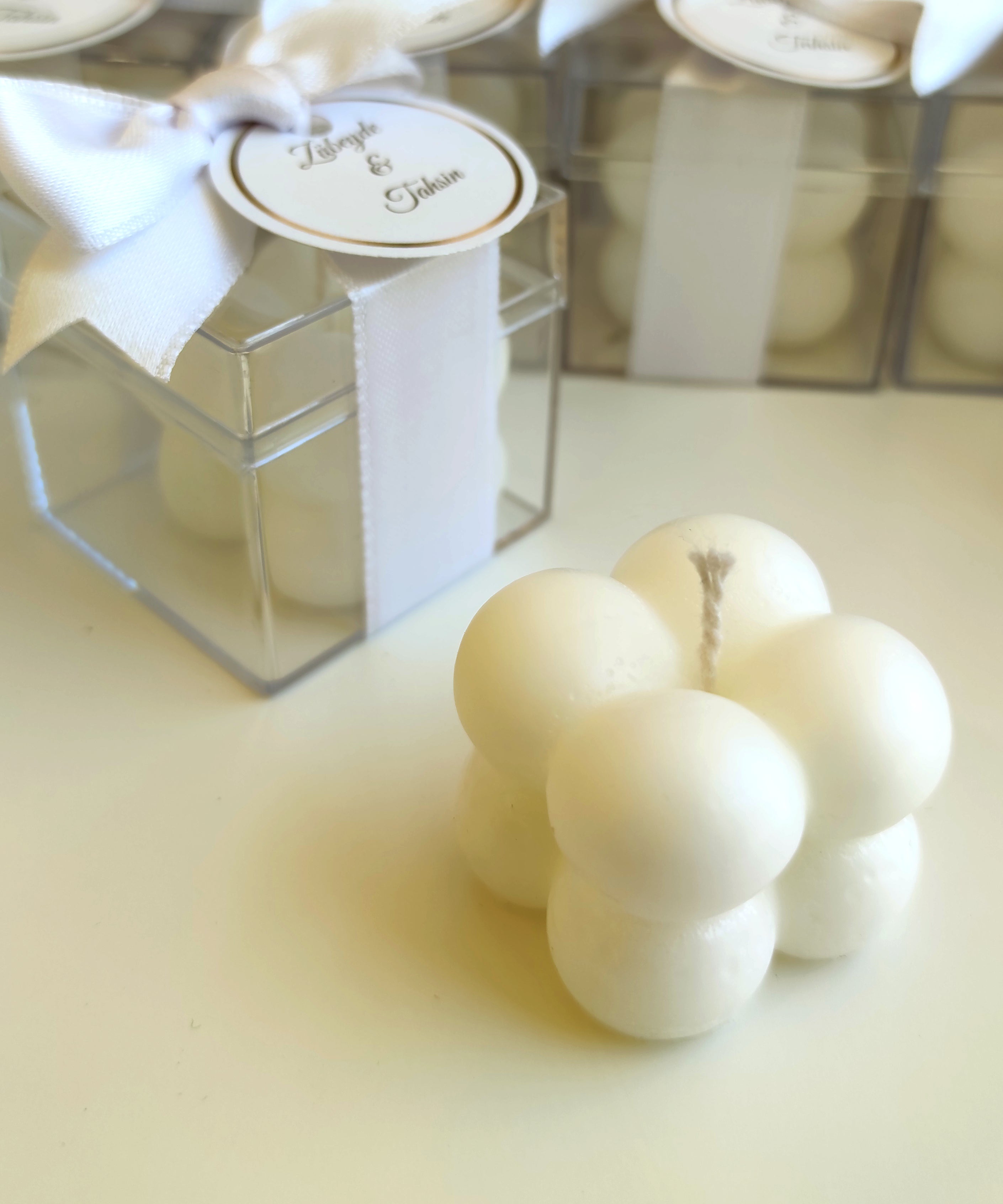 bomboniere matrimonio ospite, bubble candele profumate compleanno bigliettini bomboniere battesimo, anni ragazzo, comunione, cresima, anniversario di