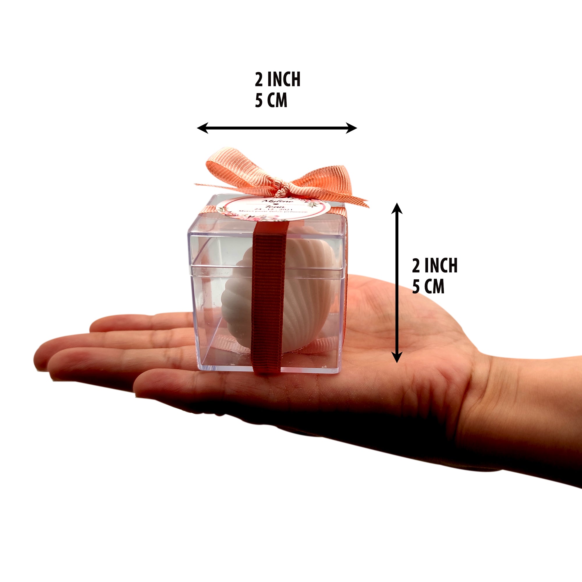 bomboniere matrimonio ospite, forma di conchiglia candele profumate compleanno bigliettini bomboniere battesimo, cresima, anniversario di, anni ragazzo, comunione