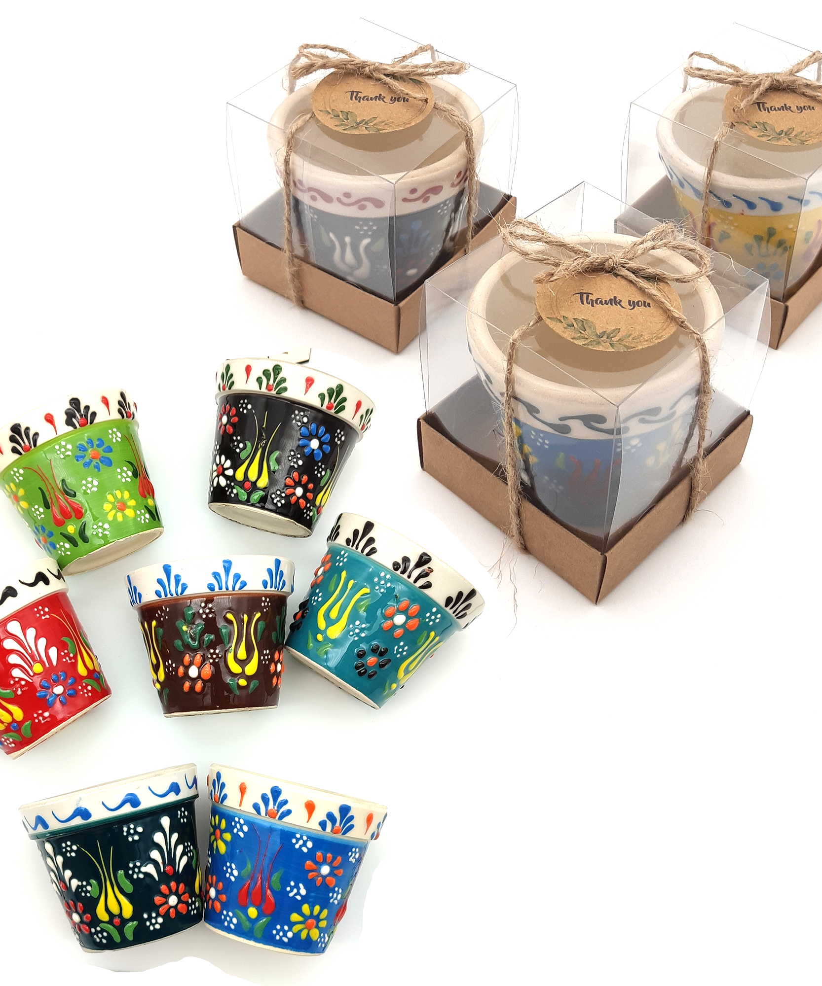 Bomboniere matrimonio ospite, vaso in ceramica per succulente bomboniera battesimo ospite, comunione, cresima personalizzato