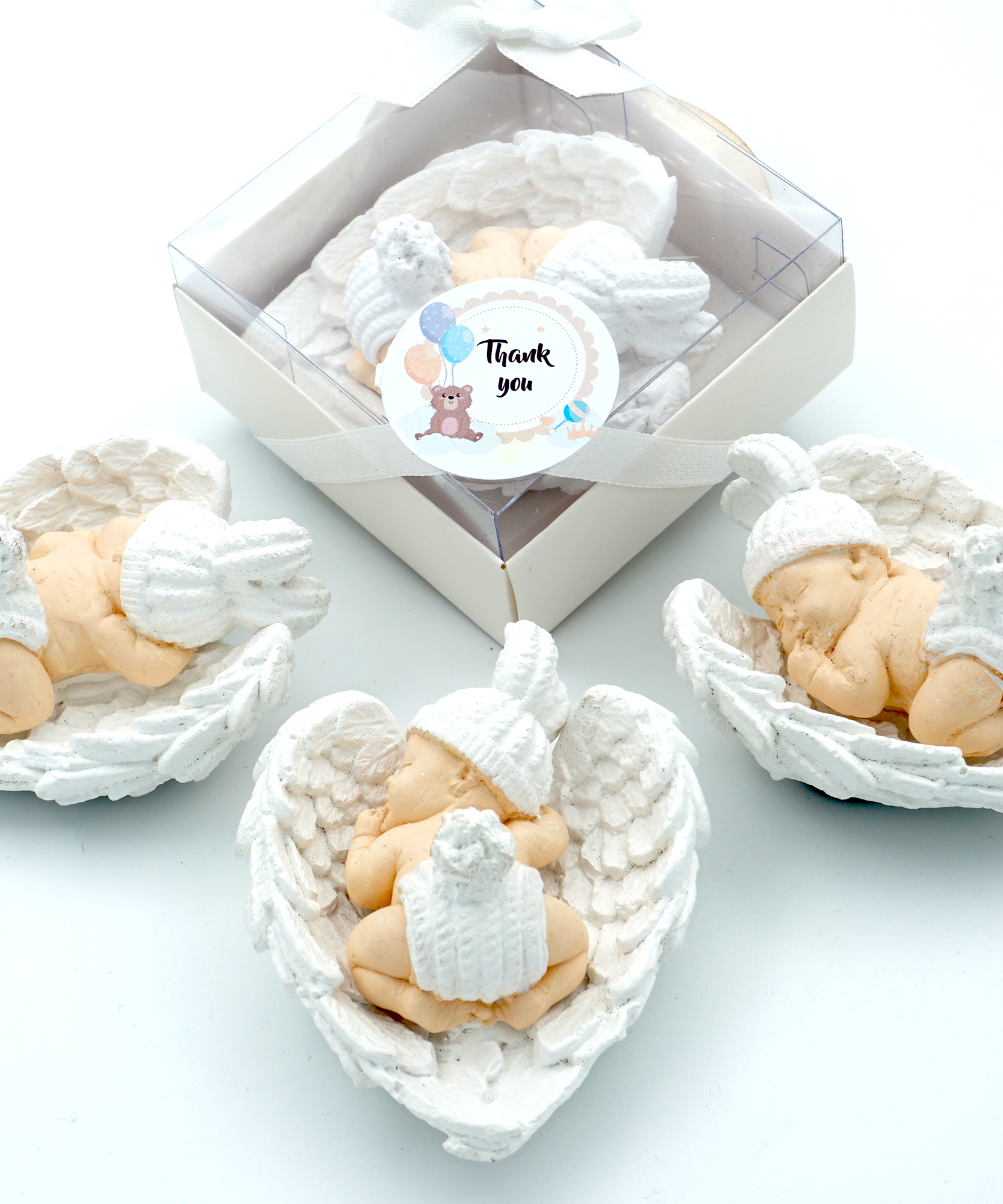 bomboniere battesimo, comunione, cresima, compleanno, Blue maschio. compleanno bimba bambina bambino, blanc, rosa decorativo pietra angelo festa del neonato