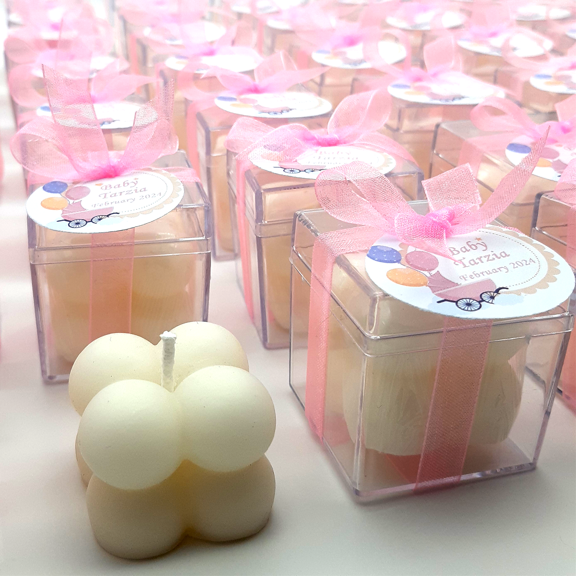 bomboniere matrimonio ospite, bubble candele profumate compleanno bigliettini bomboniere battesimo, anni ragazzo, comunione, cresima, anniversario di