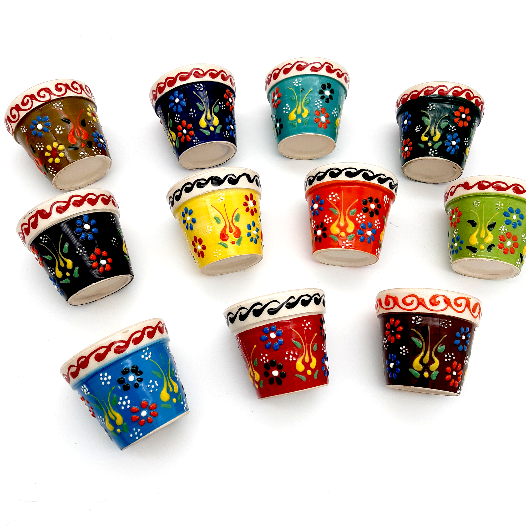 Bomboniere matrimonio ospite, vaso in ceramica per succulente bomboniera battesimo ospite, comunione, cresima personalizzato