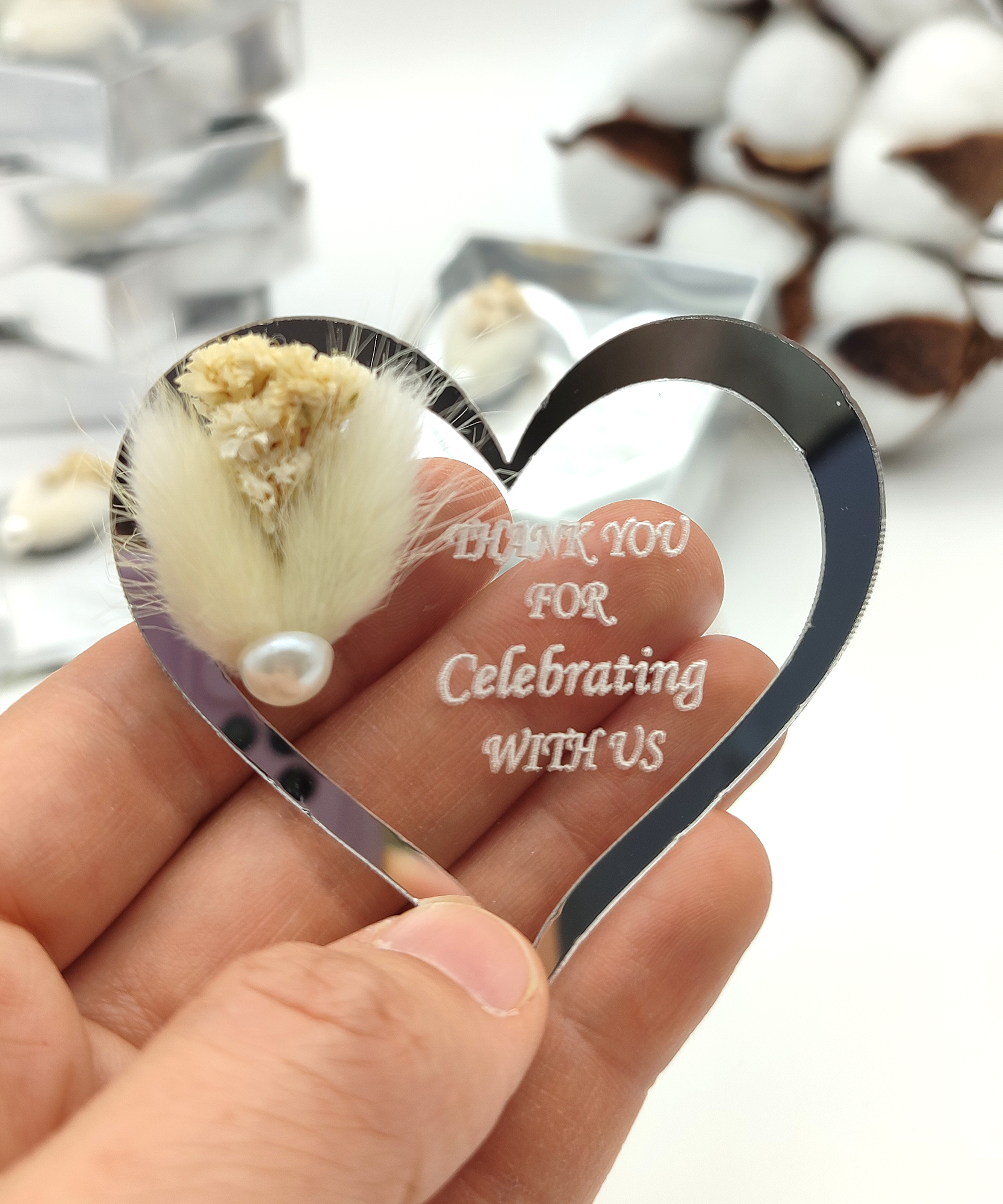 Bomboniere matrimonio, bomboniere battesimo,oro argento acrilico Magnete da Frigorifero comunione cresima, compleanno