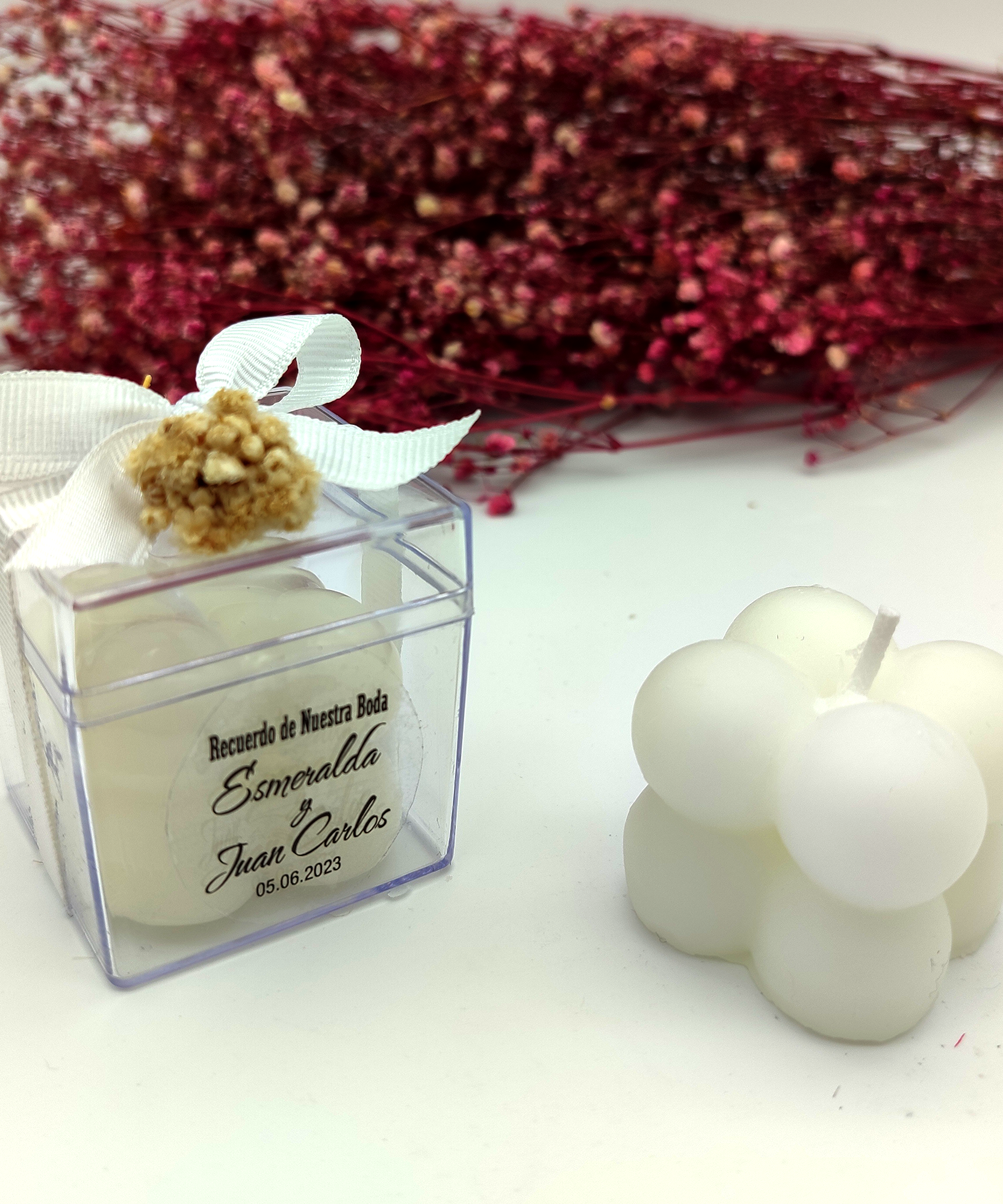 bomboniere matrimonio ospite, bubble candele profumate compleanno bigliettini bomboniere battesimo, anni ragazzo, comunione, cresima, anniversario di