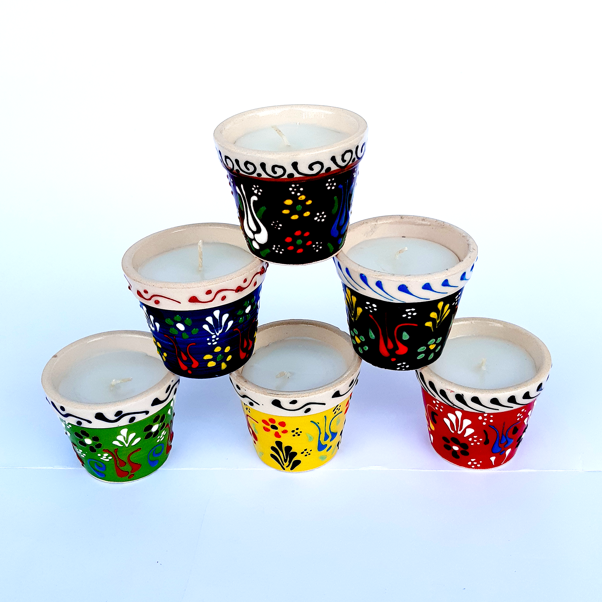 bomboniere matrimonio ospite, candele in ceramica vase per bomboniere battesimo, anni ragazzo, comunione, cresima